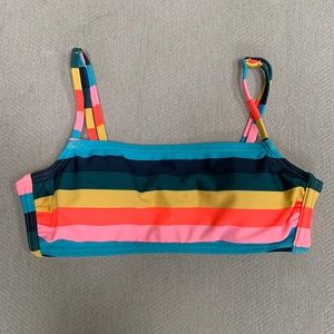 New Xhiliration bikini top. size small